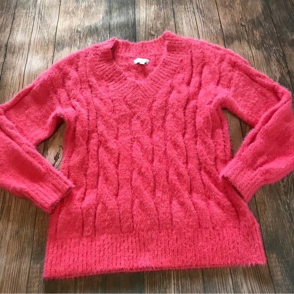 Lucky Brand Fuzzy Sweater Size S - Picture 5 of 6